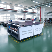 Machine de moulage automatique de tissu HUWEI de taille moyenne avec réglage haute température pour les tissus d'habillement
