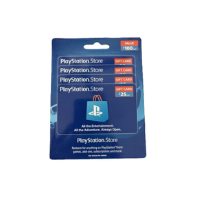 การ์ดบันทึก PSN การ์ดของขวัญคุณภาพสูงแบบ DIY 10 $/25 $/50 $/100 $ - Product Image 1