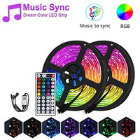 Bande de rétroéclairage RGB USB TV 5050 IP20 Led fête Bar 1M 2M 3M 4M 5M RGB TV Flexible bande lumineuse