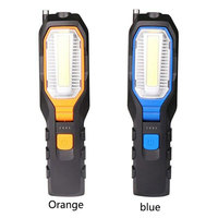 Lampe de travail lampe de travail d'inondation cob outil d'urgence lampe torche led lampe de poche lampe de travail magnétique rechargeable