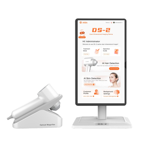 Microscopio Capilar de Doble Lente para Análisis Detallado del Cabello y la Piel, Detector Capilar Portátil con Conexión Inalámbrica para Uso Móvil - Product Image 1