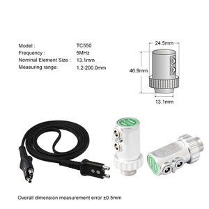 مسبار قياس سمك Yushi بالموجات فوق الصوتية لموصل C5 المزدوج ، من من من من من من من من أجل من من من من من من أجل من من من من من من من أجل من أجل - Product Image 6