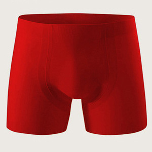 Calzoncillos bóxer sin costuras moldeados en 3D para hombre, de nailon con sensación de segunda piel, alta elasticidad, antibacterianos 10A, de color sólido. - Product Image 6