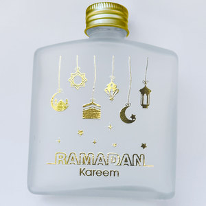 100 ml <strong>Zam</strong> <strong>Zam</strong> <strong>Bottle</strong> Muslim Ramadan Wedding Favor Eid Mubarak Glass <strong>Water</strong> <strong>Bottle</strong> - Product Image 4