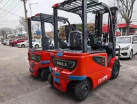 Chariot élévateur électrique 2.5t économie d'énergie chariot élévateur intérieur 2 tonnes 3 roues prix batterie cellule cabine chargeur 48v prix nouveau Montacargas