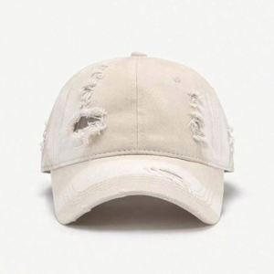 Casquette de baseball personnalisée en gros avec logo de dessin animé, bords effilochés, effet vieilli, écologique, respirante, en caoutchouc pour femmes - Product Image 3