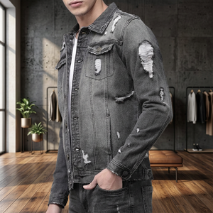 Black Winter Leather Jacket For Men Stylish All Sizes With Customized Logo And Privet Label Leather Jacket With Zipper - Product Image 3