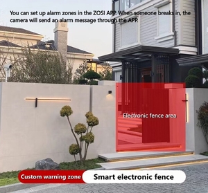 Caméra IP de surveillance de sécurité WiFi sans fil 3MP/4MP PTZ IP66 grand angle vision nocturne carte mémoire cloud pour usage domestique et extérieur - Product Image 3