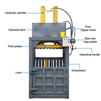 Compacteur de recyclage vertical Presse automatique pour canettes de conserve en aluminium Presse hydraulique pour canettes de bière
