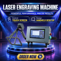 Machine de marquage laser à fibre portative 20W/30W/50W : Facile à utiliser et très portable.