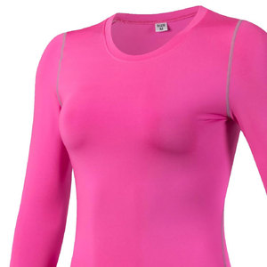 High Quality New Hot Sale Comfortable Quick Dry Compression Shirt Wholesale Price Custom Logo Compression Shirt - Product Image 6
