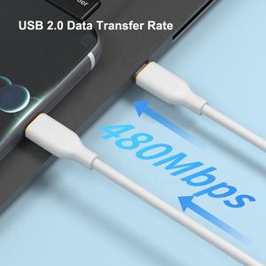 สายชาร์จโทรศัพ<span class=keywords><strong>ท</strong></span>์มือถือ Android แบบ Type C ยาว 1.2 เมตร 4 ฟุต หุ้มด้วยซิลิโคนแ<span class=keywords><strong>ท</strong></span>้ รองรับการชาร์จเร็ว Quick Charge ผ่านพอร์ต USB - Product Image 4