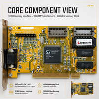 Vente d'usine Nouvelle carte de capture vidéo PCI S3 765/775 1M 2M format MXM refroidie par ventilateur pour ordinateur de bureau en stock