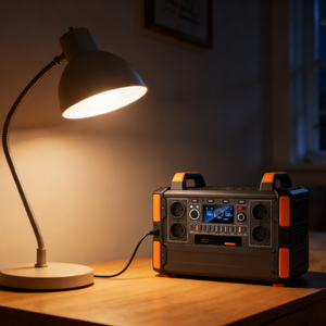 Generador Solar de 200W-2500W, Estación de Energía Portátil de Onda Sinusoidal Pura con Linterna y Tipo C para Uso en Exteriores, Batería de Larga Duración T11 - Product Image 2