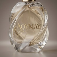 Botol Parfum Mewah Desain Unik, Kosong, 50ml 100ml, Pompa Semprot Kaca, Grosir Pabrik OEM ODM Berkualitas, Harga Promo