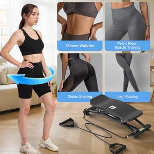 Hot Bán Nhà Thiết Bị Tập Thể Dục Thể Thao Trượt Steppers Với Resistance Bands Bền PP Chất Liệu Màu Đen/Màu Xanh Trọng Lượng Nhẹ & Xách Tay - Product Image 2