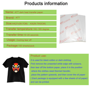 Giấy Truyền Nhiệt ATT Ractive Dark Cho Áo Phông - Product Image 2