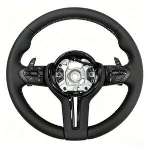 Volant de direction en cuir de performance pour voitures <span class=keywords><strong>BMW</strong></span> F15 F20 F30 F31 F40 E83 E70 E90 E91 330i X1 X2 X3 X4 X5 X6 - Vente en gros - Product Image 2