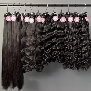 Lots de <span class=keywords><strong>Cheveux</strong></span> Indiens Bruts 12A Non Traités, Vierge, Cuticules Alignées, <span class=keywords><strong>Cheveux</strong></span> Humains Remy, Tissage Noir Naturel, Vente en Gros - Product Image 2