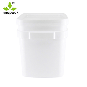 Industry Heavy Duty Customized Food Grade <b>Plastic</b> 6.5 gal <b>Square</b> Bucket Large Capacity Empty 25l Paint Bucket - Product Image 3