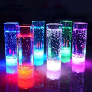 Vasos de Vidrio LED Intermitentes para Bebidas, Vasos de Bar, Discoteca, Fiesta, Vasos Multicolores LED, Vasos Luminosos - Product Image 3
