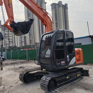 7TON รถขุด Zx70 HITACHI มือสองพร้อมปั๊มมอเตอร์เครื่องยนต์อีซูซุรับประกัน1ปีสำหรับส่วนประกอบหลัก - Product Image 1