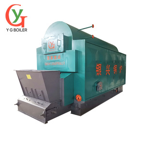Chaudière à vapeur horizontale industrielle multi-combustibles YG DZL, alimentée au charbon de <span class=keywords><strong>bois</strong></span> et aux granulés de biomasse, haute pression, 1-20t/h, choix économique - Product Image 1