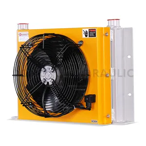 Costo-efficace in lega di alluminio ventilatore del dispositivo di raffreddamento di aria per piastra di acqua pinna scambiatore di calore