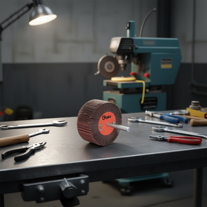 ล้อขัดแบบแผ่น Abrasive Flap Wheel ขนาด 60x50 มม. ก้าน 6 มม. ล้อเจียรคอรันดัม - Product Image 3