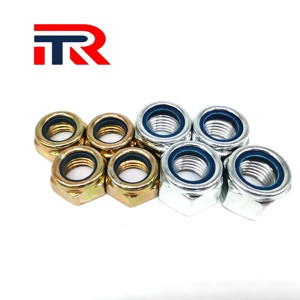 Chất lượng cao DIN 985 Hex <span class=keywords><strong>Nylon</strong></span> khóa Nut thép không gỉ 304 M3-M12 hiệu suất cao rung bằng chứng khóa NUT - Product Image 4