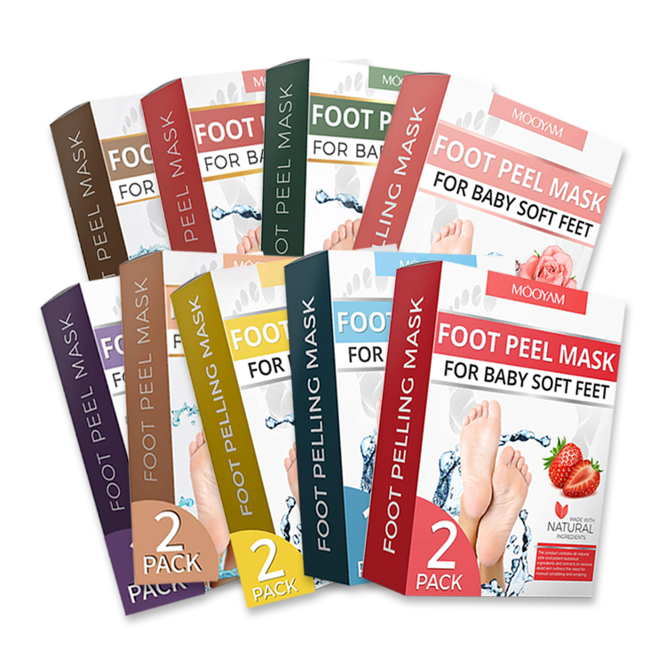 Оптовая продажа, частная торговая марка, натуральная Органическая увлажняющая отшелушивающая маска для ног Furit, питательная маска для ног