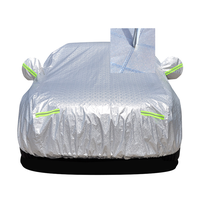 Incroyable fabricant protection contre la grêle étanche anti-inondation oxford accessoires durable automobile voiture couverture solaire soie bâche de voiture