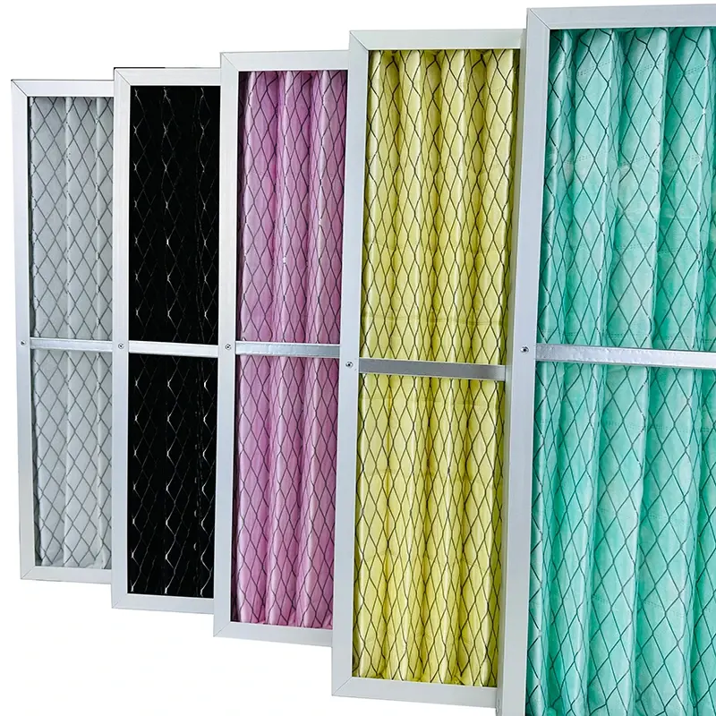 Temiz oda için aktif karbon Panel filtre ile ev kullanımı hava temizleyici Hepa filtre