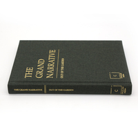 Édition de livres de luxe personnalisés à couverture rigide avec dorure à l'argent et impression de romans illustrés