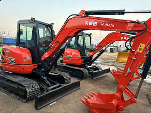 Excavatrice 5 tonnes Kubota KX155 pelleteuse sur chenilles multifonctionnelle Mini pelle flexible Petite machine japonaise KUBOTA KX155 d'occasion - Product Image 2