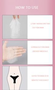 Mascarilla Blanqueadora Yoni en Forma de T para el Cuidado de las Partes Íntimas Femeninas, Mascarilla de Encaje para Hidratación Vaginal, Cuidado Íntimo de Lujo - Product Image 4