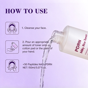 Tonique facial anti-glycation à la carnosine, NAD+, PDRN, niacinamide et décapeptide-4 pour l'hydratation quotidienne de la peau - Product Image 6