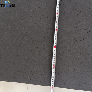 600x600 chi tiêu Trần Đen Matt thạch cao PVC nhiều lớp gạch Trần 2x2 vuông đen 603*603*8 - Product Image 2