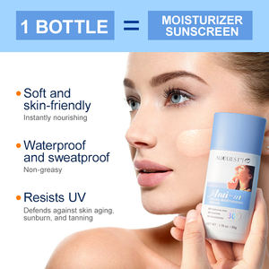 Crema facial hidratante Anti UV Etiqueta privada Spectrum Protección de larga duración Anti UV Previene las quemaduras solares <span class=keywords><strong>SPF</strong></span> <span class=keywords><strong>30</strong></span> Crema facial - Product Image 5