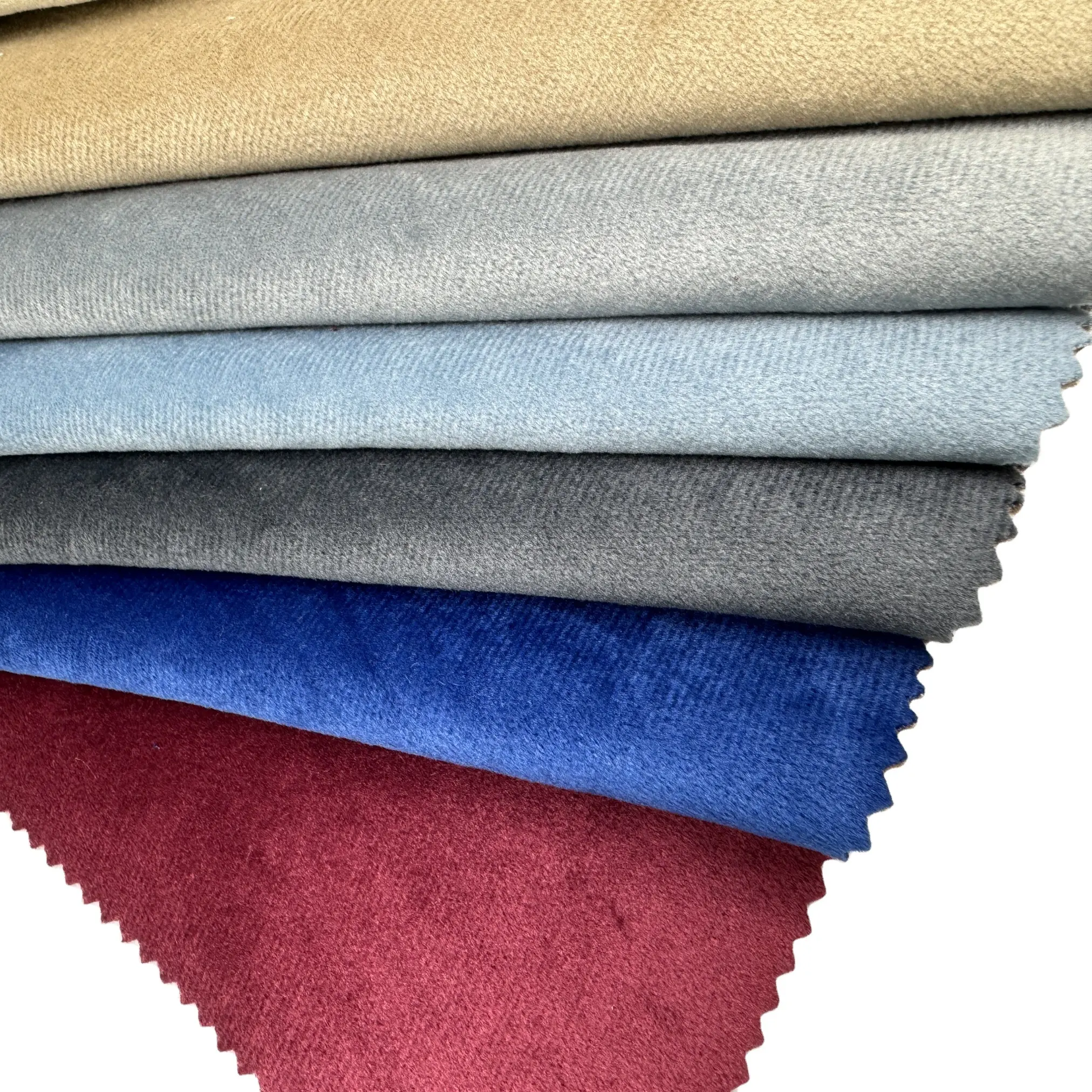 Heimtextil Luxussofa Samt mit Fleece-Rückwand 100 % Polyester Polsterung Holländischer Samthandstoff