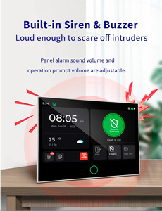 Tuya <span class=keywords><strong>App</strong></span> Wireless <span class=keywords><strong>Wifi</strong></span> Sistema de alarma Control 433Mhz/FSK Alarma de seguridad antirrobo para el hogar con sistema de monitoreo de alarma - Product Image 2