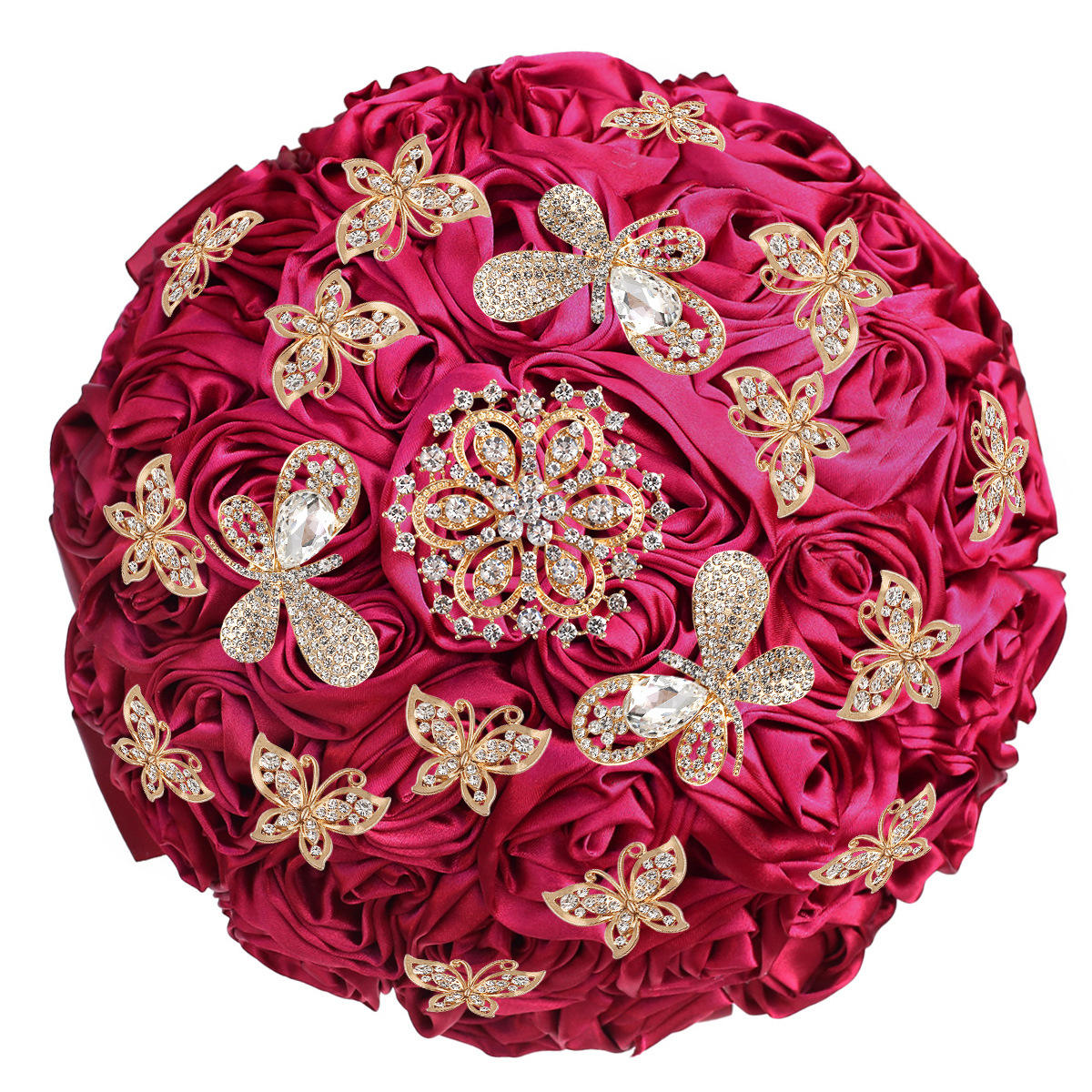 Dark red (diameter 22cm*height 26cm) 448g