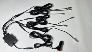 ไฟสัญญาณ RGB หลากสี12V ไฟขอบประตูรถยนต์สำหรับเสริมแสงสว่างภายในรถยนต์ - Product Image 6