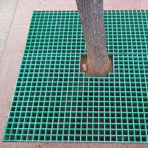 <span class=keywords><strong>Grille</strong></span> de protection en <span class=keywords><strong>plastique</strong></span> FRP pour allée, piscine et arbres - Product Image 2