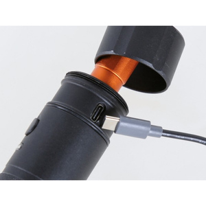 Lámpara magnética articulada Beta 1837F/USB en aluminio anodizado, 600 lúmenes - Product Image 2