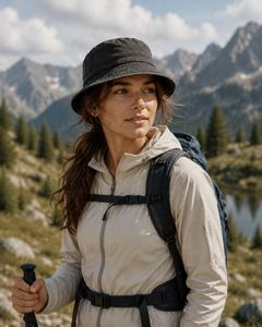 Chapeau Bob en Coton Jersey Lavé, Pliable, pour l'Été, les Voyages, la Plage, le Soleil, Style Vintage, Casquette de Pêcheur - Product Image 6