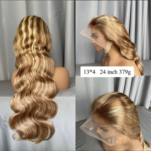 Peluca de Cabello Humano Rubio 613 Brasileño de 40 Pulgadas con Encaje Completo, Peluca Frontal de Encaje HD 13x6, Peluca de Cabello Humano 100% Natural con Cabello de Bebé, Proveedor - Product Image 4