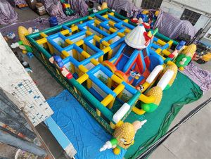 Labyrinthe de maïs gonflable <span class=keywords><strong>Halloween</strong></span>, labyrinthe de maïs gonflable, jeu de <span class=keywords><strong>maison</strong></span> gonflable pour les fêtes en plein air/festival des récoltes d'automne - Product Image 5