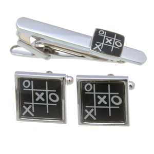 Gemelos de Metal personalizados de fábrica, logotipo de Clip de corbata DIY, gemelos de acero inoxidable para hombres de negocios, accesorios de aleación de <span class=keywords><strong>Zinc</strong></span>, joyería - Product Image 4