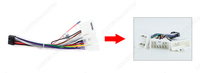 Autoradio multimédia MEKEDE avec plusieurs systèmes d'interface utilisateur intégrés, Car-play Auto pour Toyota Corolla E120 BYD F3 2003-2006 7 pouces